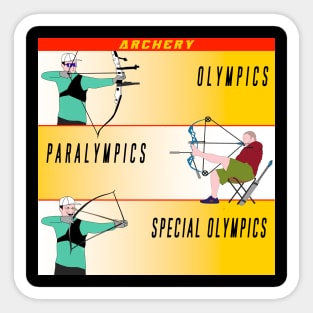 SPECIAL OLYMPICS FOR YOU Sticker